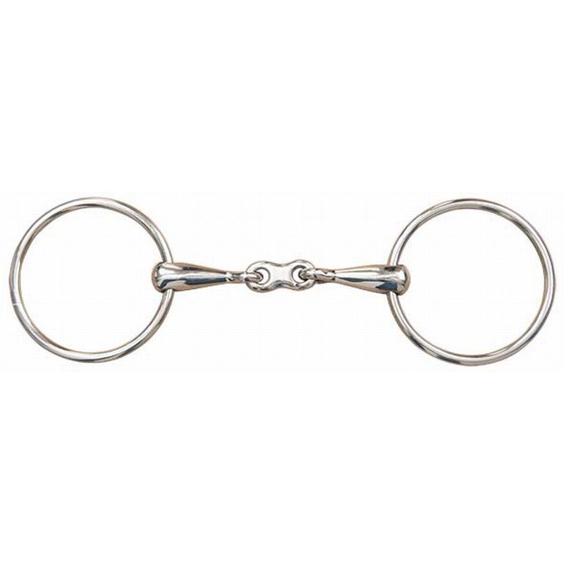 TdeT Mors 2 Anneaux Plein Double Brisure - SHOP HORSE